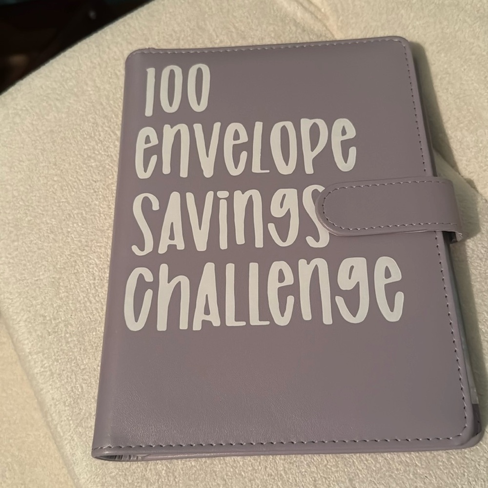 100 Envelope savings challenge book